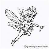 Tinkerbell Coloring Pages  Free & Printable sketch template