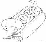 Dachshund Coloring Pages At GetDrawings  Free Download sketch template