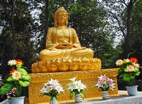 Stock Pictures: Golden Buddha Statue