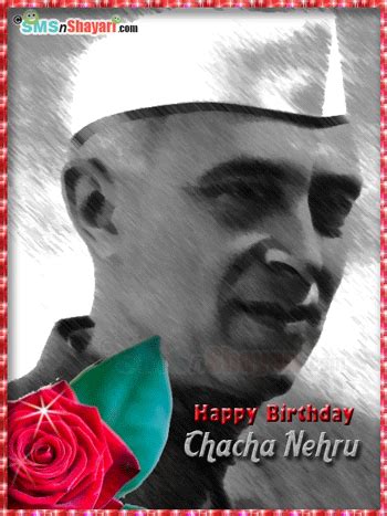 Chacha Nehru's Birthday Card of Bal Diwas | Coloring Pages