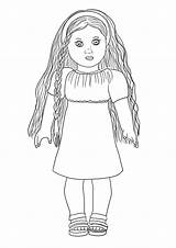 American Girl Doll Julie free To color And print Page For Kids Of All Ages sketch template
