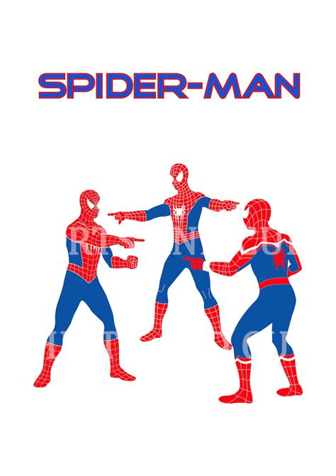 Spiderman No Way Home Pointing Meme Downloadable PNG File - Etsy