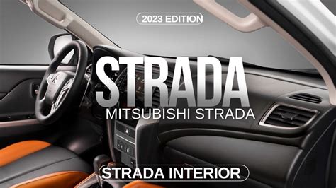 2023 MITSUBISHI STRADA ATHLETE INTERIOR - YouTube