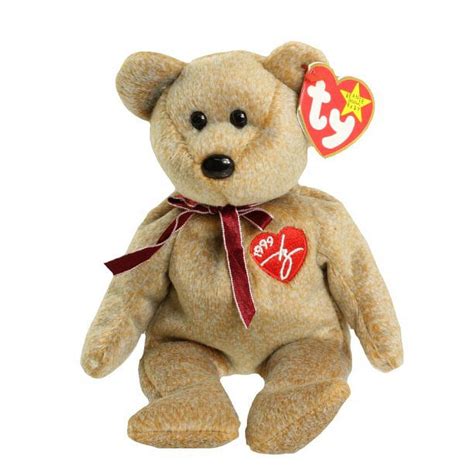 Ty Beanie Babies - 1999 Signature Bear (9 inch) Plush - Walmart.com