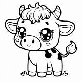 Cow Coloring Pages 29  Gem sketch template