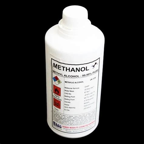 Methyl Alcohol, >99% Purity, 2.5 Litre Bottle Used For Production Of ...