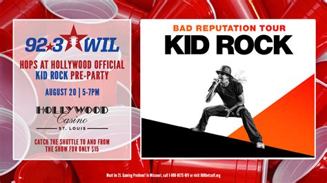 Kid Rock Official Pre-Party – 92.3 WIL