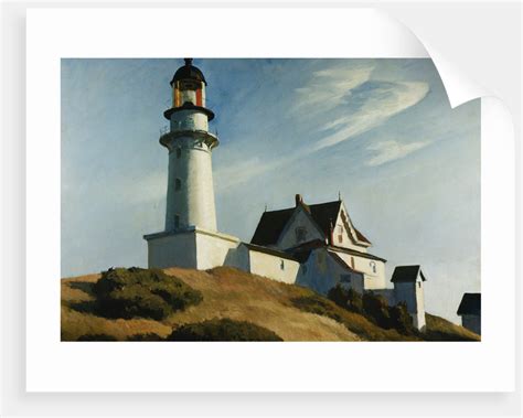 Lighthouse at Two Lights posters & prints by Edward Hopper