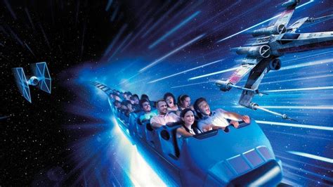 Hyperspace Mountain Full Ride Thru at Disneyland (Low Light) - YouTube