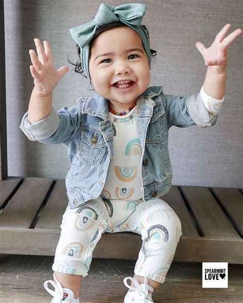 Baby Girl Blue Rainbow Romper in 2020 | Baby girl clothes winter, Baby girl clothes, Cute girl ...