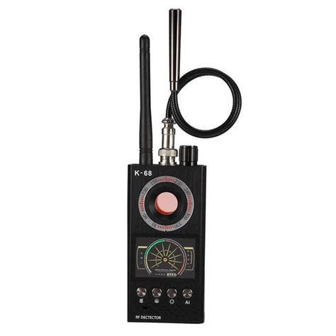 Wireless RF Signal Detector K68 Radio WiFi Bug Camera Full-Range RF Signal Detector - RF ...