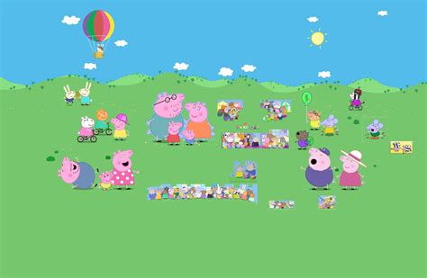 Image - All peppa pig characters v4.jpg | Peppa Pig Fanon Wiki | FANDOM powered by Wikia