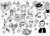 Doodle Art To Download  Coloring Pages For Kids sketch template
