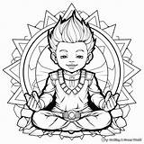 Chakra Coloring Pages Sketch Page sketch template