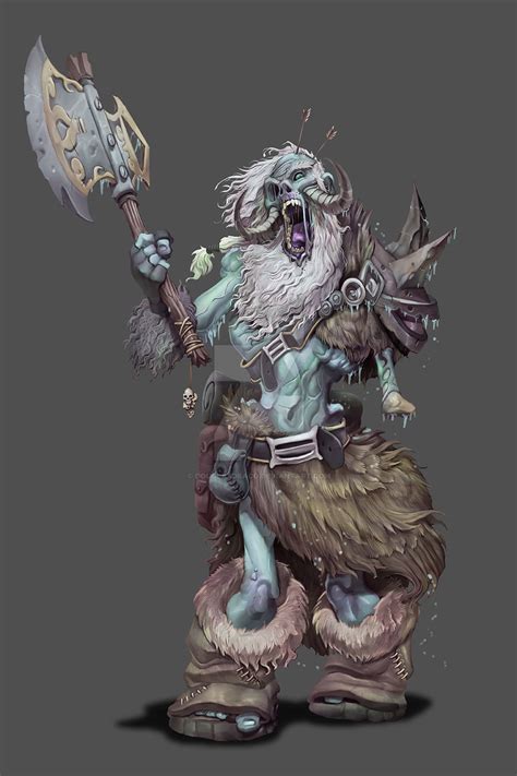 Frost giant Zombie by DOUGLASDRACO on DeviantArt