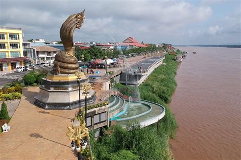 Nakhon Phanom - Thailand from Above