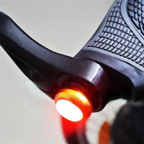 2pcs Road Bicycle Bike Turn Signal LED Lights CNC Aluminum Handlebar ...