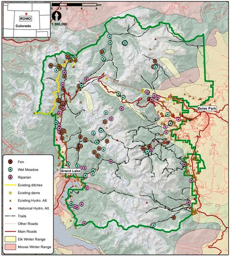 Rocky Mountain State Park Map