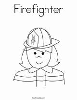 Firefighter Coloring Page  Twisty Noodle sketch template