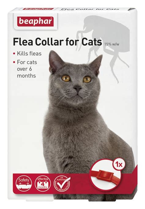 Beaphar Flea Collar for Cats – Red 35cm - Beaphar