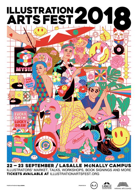 Illustration Arts Festival 2018 Poster :: Behance