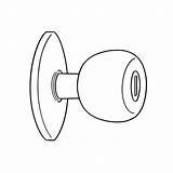 Drawing Of Door Knobs Illustrations Royalty Free Vector Graphics  sketch template
