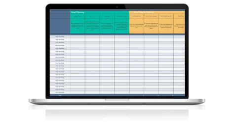 Email Marketing Schedule Template - Best Template Ideas