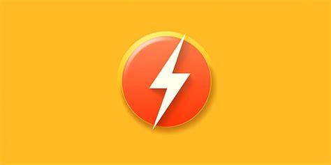 Premium AI Image | Minimalist electric icon on yellow background Generative Ai