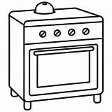Premium Vector  Oven coloring Page Outline Book Line Art sketch template