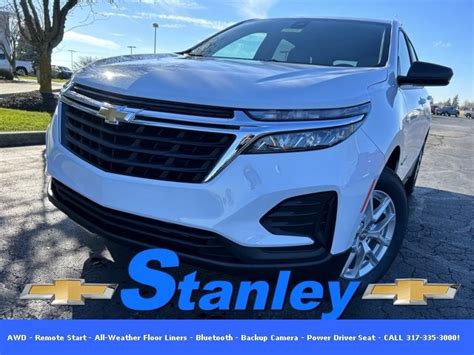 New 2024 Chevrolet Equinox LS SUV in Mccordsville #24123 | Stanley Chevrolet, Inc.