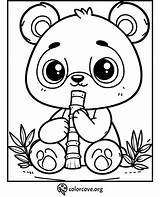 29 Free Cute Panda Coloring Pages – The Color Cove sketch template