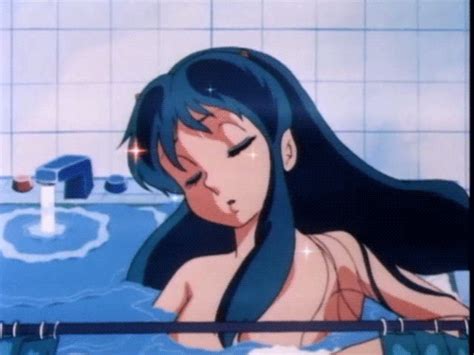 lum invader, anime, and bath image | French anime, Anime movies, Anime ...