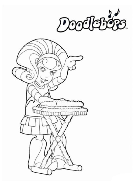 Doodlebops coloring pages