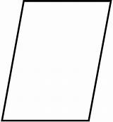 Parallelogram Coloring Pages sketch template