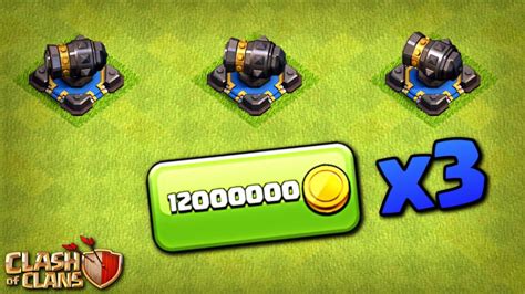 Clash Of Clans Cannon Level 12