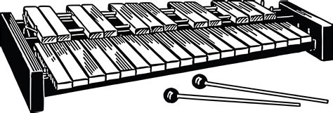 Free Clipart Of A xylophone