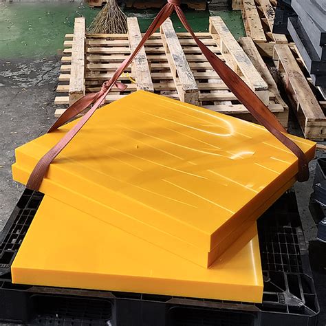 Yellow UHMW PE 1000 Sheet 50mm Thickness - Buy HDPE UHMWPE PEHD HMW PE Black Sheet, UPE UHM PE ...