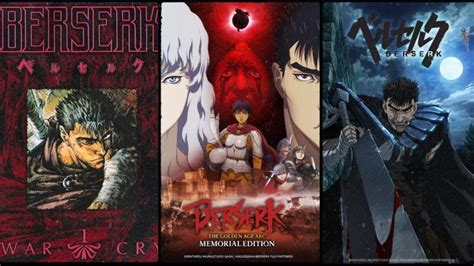 Best Berserk Anime Watch Order: Series, OVAs, and Movies (Recommended List)