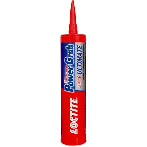 LOCTITE Power Grab Ultimate White Multi-Purpose Construction Adhesive ...