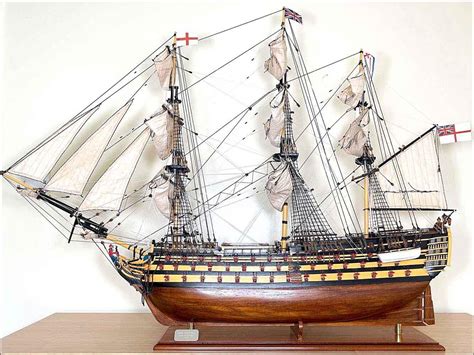 Single Planked HMS Victory Model | Museum Quality Ship Model