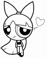 Powerpuff Girls Blossom Coloring Pages sketch template