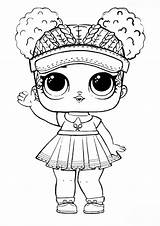 Court Champ Lol Surprise Doll Coloring Page  Download Print Or Color sketch template