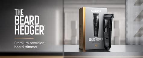 MANSCAPED® The Beard Hedger® Premium Men's Beard Trimmer, 20 Length ...