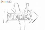 Florida Coloring Pages sketch template