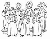Church Choir Coloring Pages  Bible coloring Pinterest sketch template