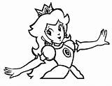 Free Princess Peach Coloring Pages For Kids sketch template