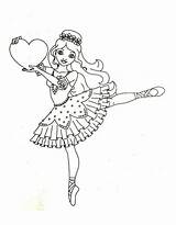Ballet Dance Coloring Pages Free Printable PDF sketch template