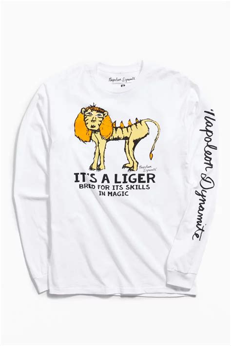 Napoleon Dynamite Liger Long Sleeve Tee | Urban Outfitters Canada