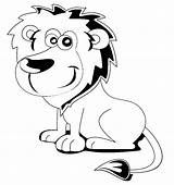 Lion Leone Disegni Leoni Bambini Ausmalbild Ausdrucken Kostenlos Mane  sketch template