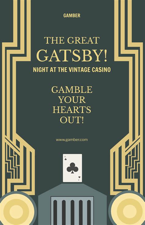 Free Vintage Casino Poster - Edit Online & Download | Template.net